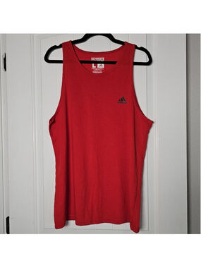 Adidas lg red tank top